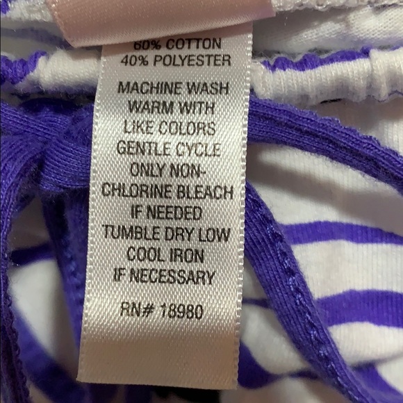 DRIFT AWAY SHORTS SZ M ANIMAL PRINT RUFFLE SLEEP ? - Picture 6 of 6